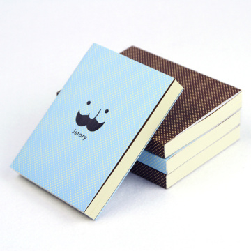 Varios softcover impresión personalizada a todo color del cuaderno